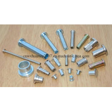 Parallel Pins Without Hole Blue Zinc Plated